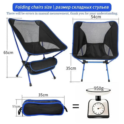 Portable Folding Camping Chair for Comfortable Outdoor Seating