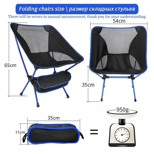Portable Folding Camping Chair for Comfortable Outdoor Seating