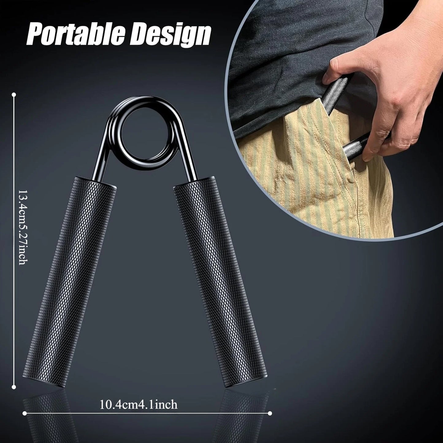 Metal Hand Grip Strength Trainer for Stronger Hands