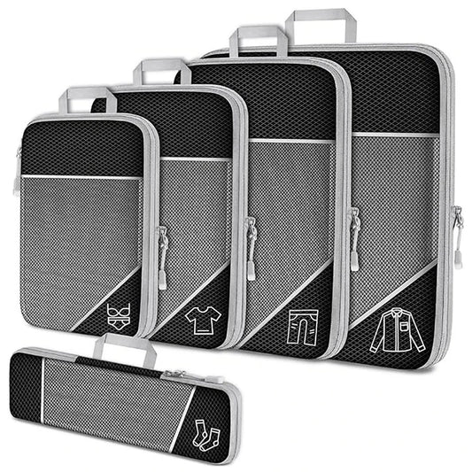 Compression Packing Cubes Set Save Space Travel