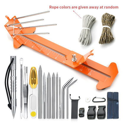Paracord Bracelet Kit with Marlin Spike Tool – DIY Survival