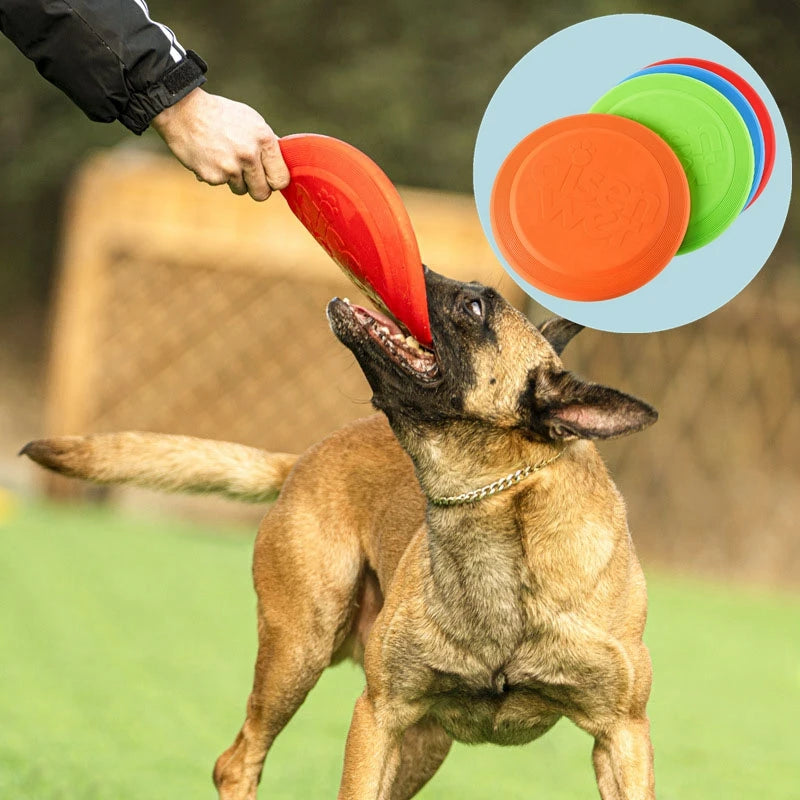 Dog Flying Disc – Soft Non-Slip Interactive Toy