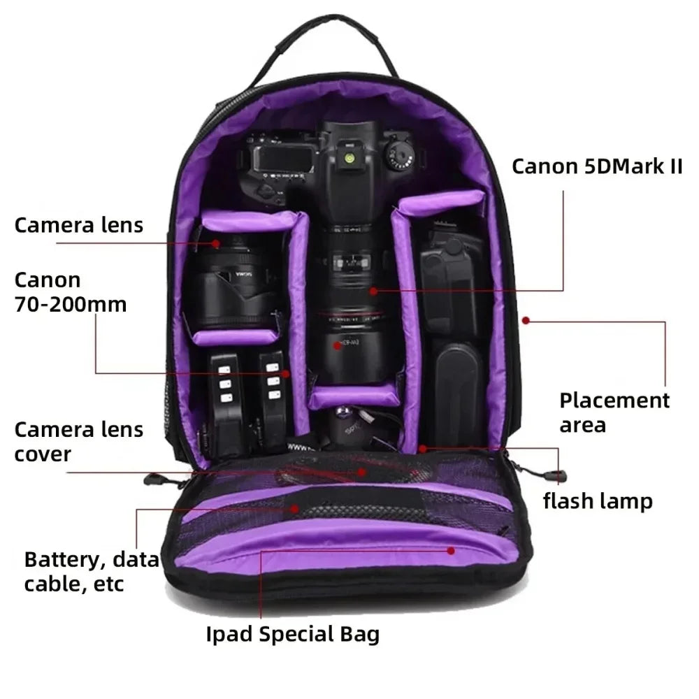 Waterproof Camera Backpack for Safe Outdoor Gear Carry