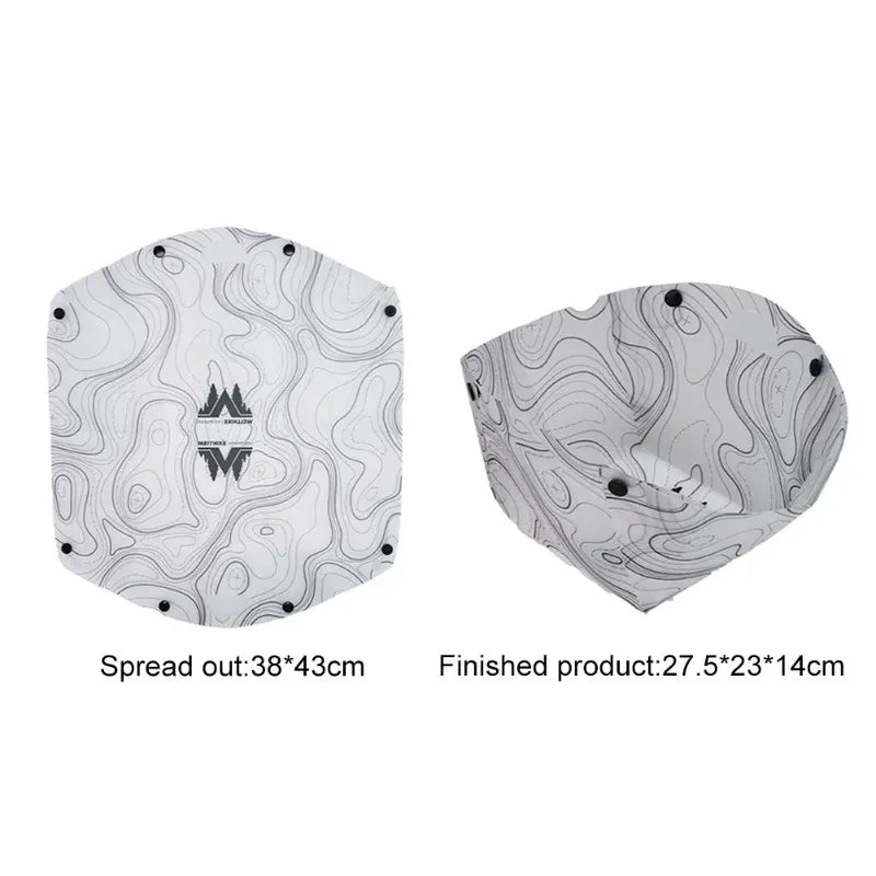 Foldable Camping Tableware Set – Portable & Food-Safe