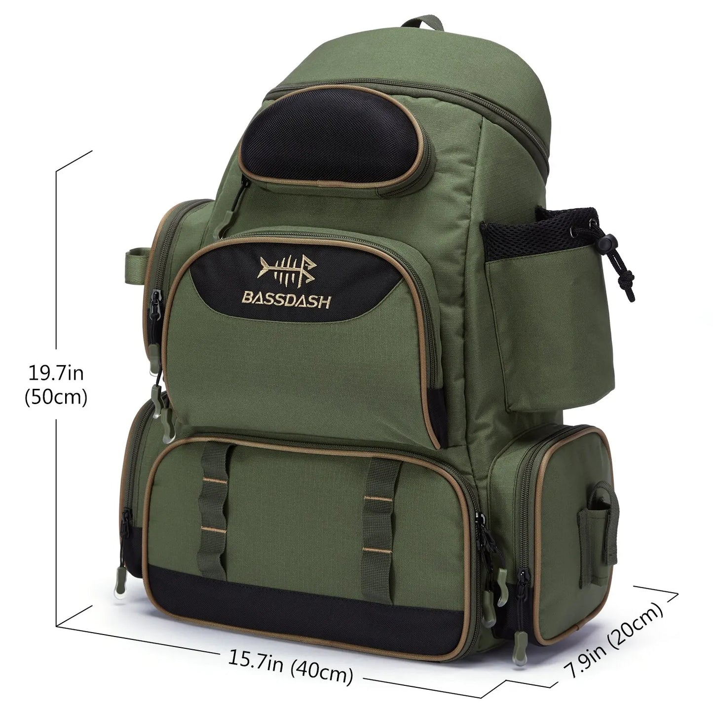 Fishing Tackle Backpack Lightweight Gear Organizer
