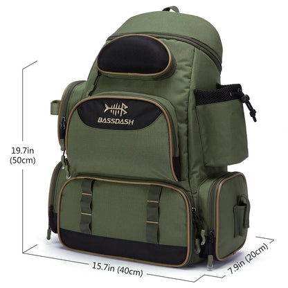 Fishing Tackle Backpack Lightweight Gear Organizer