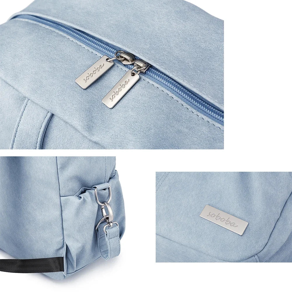 Waterproof Diaper Backpack with Large Capacity Storage