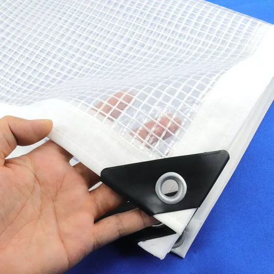 Transparent PE Tarpaulin Rainproof Cloth Cover