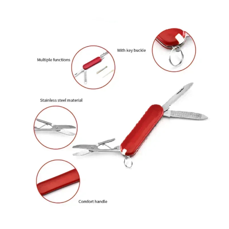 Folding Camping Multitool 5-Pack Compact All-in-One