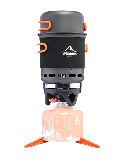 Camping Cooking System for Fast Outdoor Meals