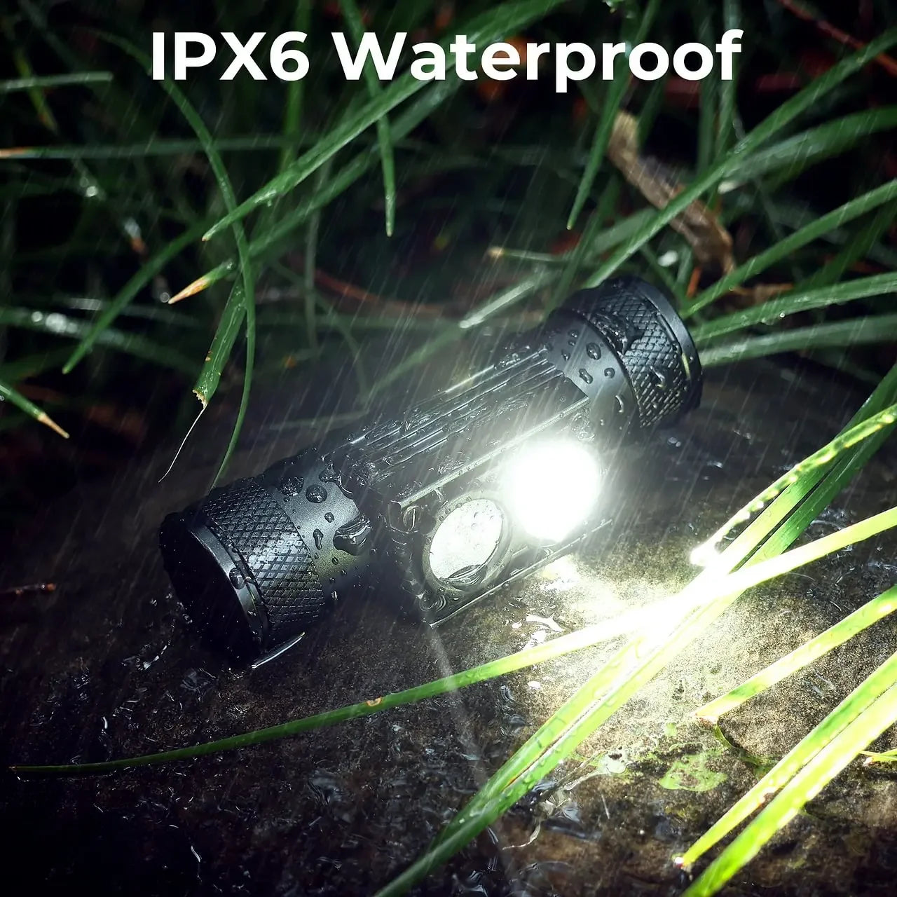 H25LR LED Headlamp with High CRI & Night Vision Red Light