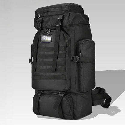 Large Hiking Backpack 80L Waterproof for Camping