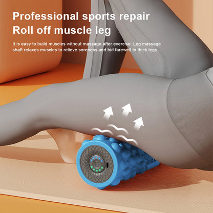 Electric Vibrating Foam Roller for Muscle Recovery