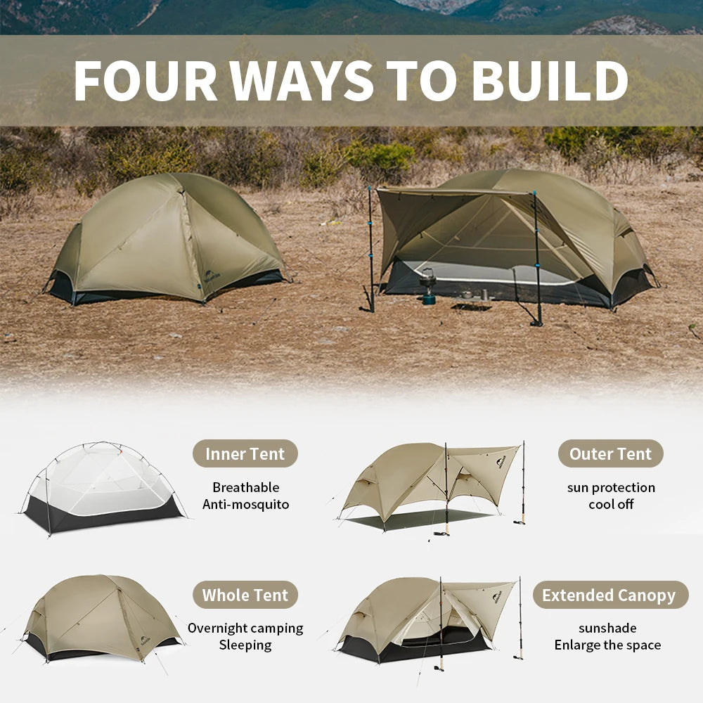 Ultralight Camping Tent 2 Person – Waterproof & Compact