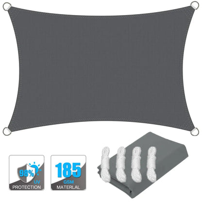 Waterproof Sun Shade Sail Canopy for Outdoor Patio