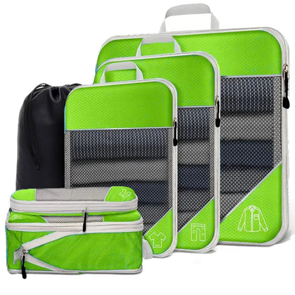 Compression Packing Cubes Set – Maximize Space & Organize