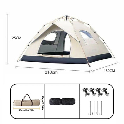 Automatic Outdoor Quick-Open Tent – Rain & Sun Protection