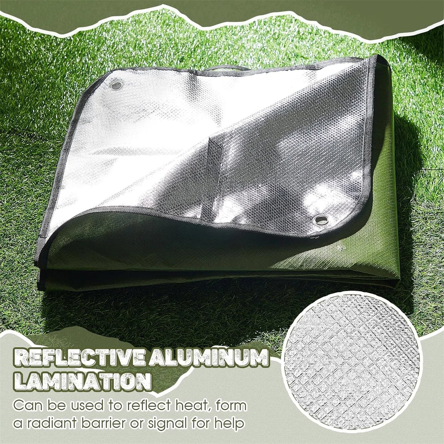 Heavy Duty Survival Blanket for All-Weather Protection