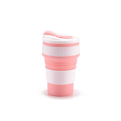12oz Collapsible Silicone Cups – Portable Travel Mug