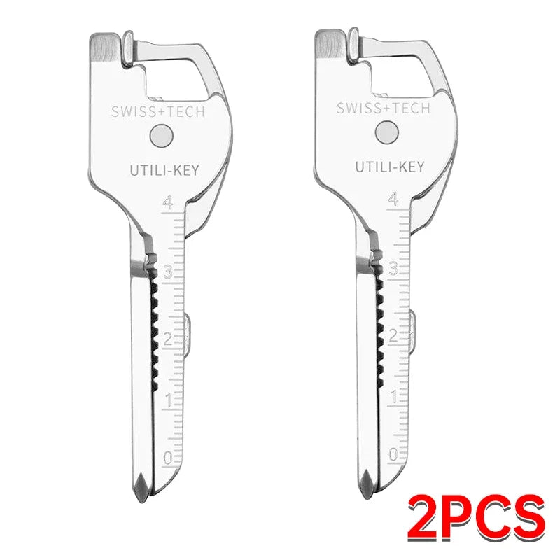6-in-1 Mini Multi-Tool – Portable Stainless Steel Kit