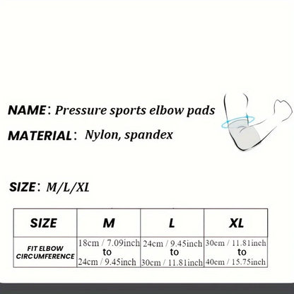 Elbow Compression Sleeve for Support and Pain Relief
