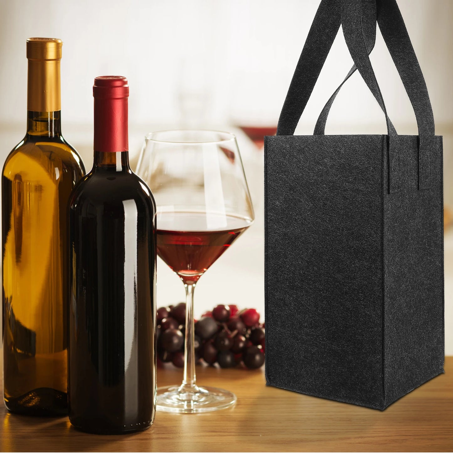 Foldable Wine Carrier Bag – Waterproof & Shockproof