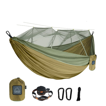 Camping Hammock with Mosquito Net – Portable & Breathable