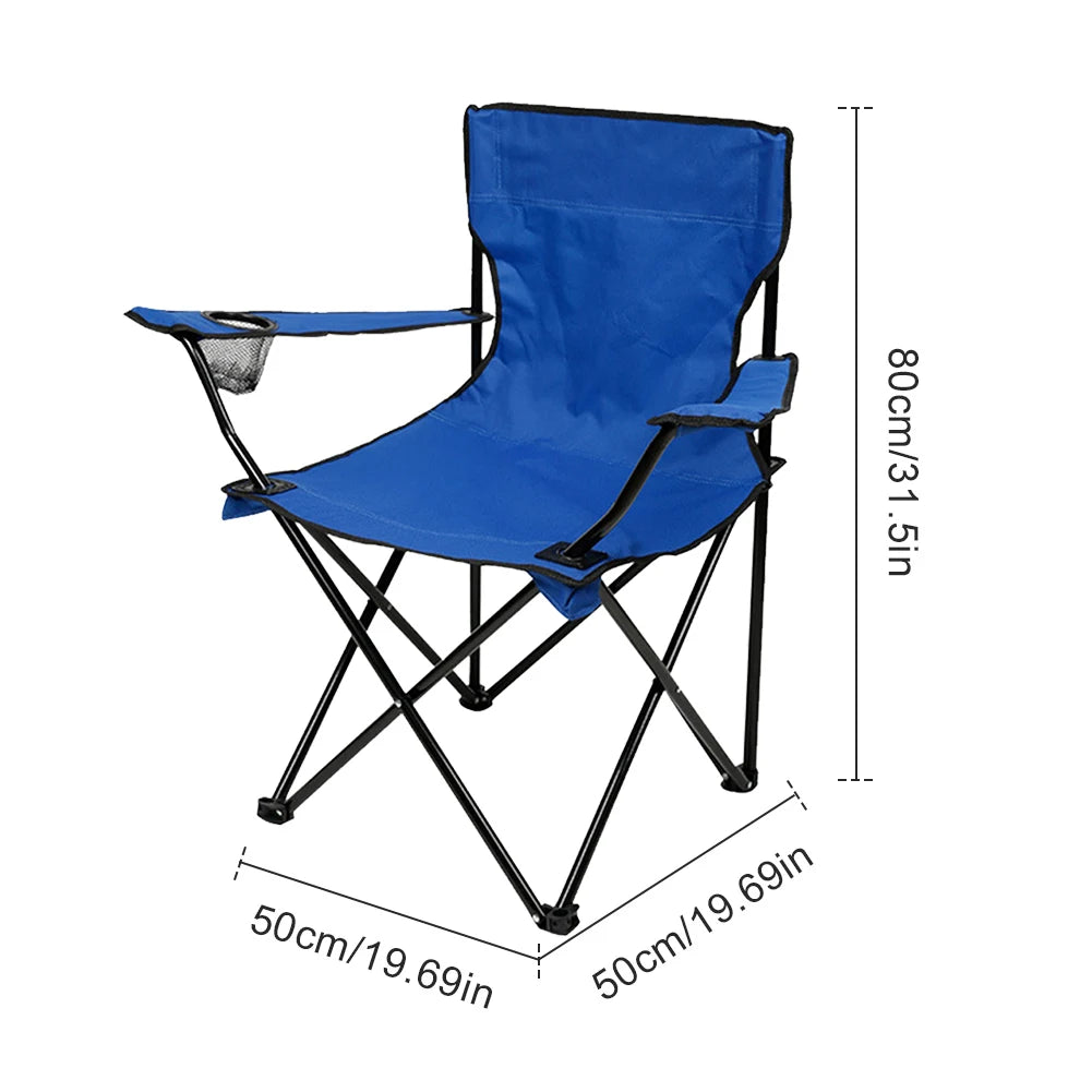 Portable Folding Camping Chair with Cup Holder