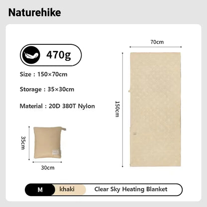 Electric Heated Sleeping Bag Liner Warm & Cozy