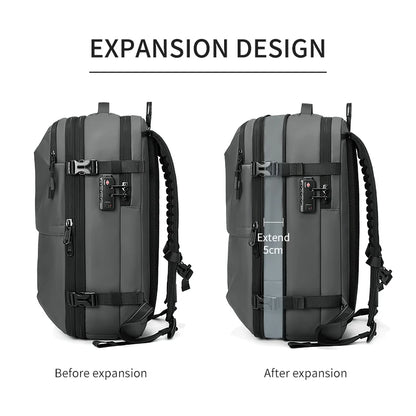 Vacuum Compression Backpack – Max Storage & Travel Smart