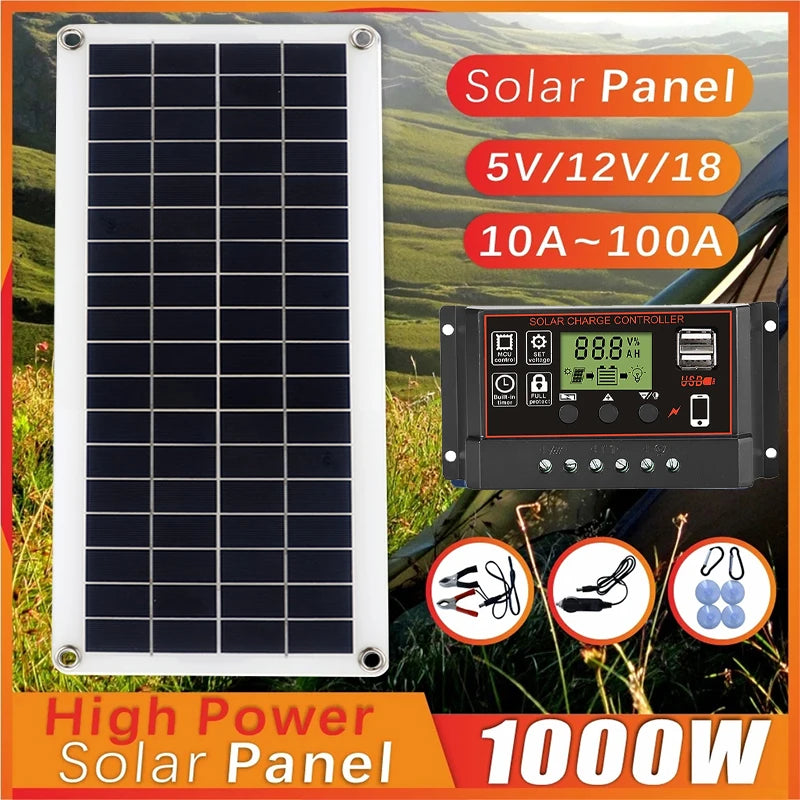 Portable Solar Panel Charger for Reliable Outdoor Power