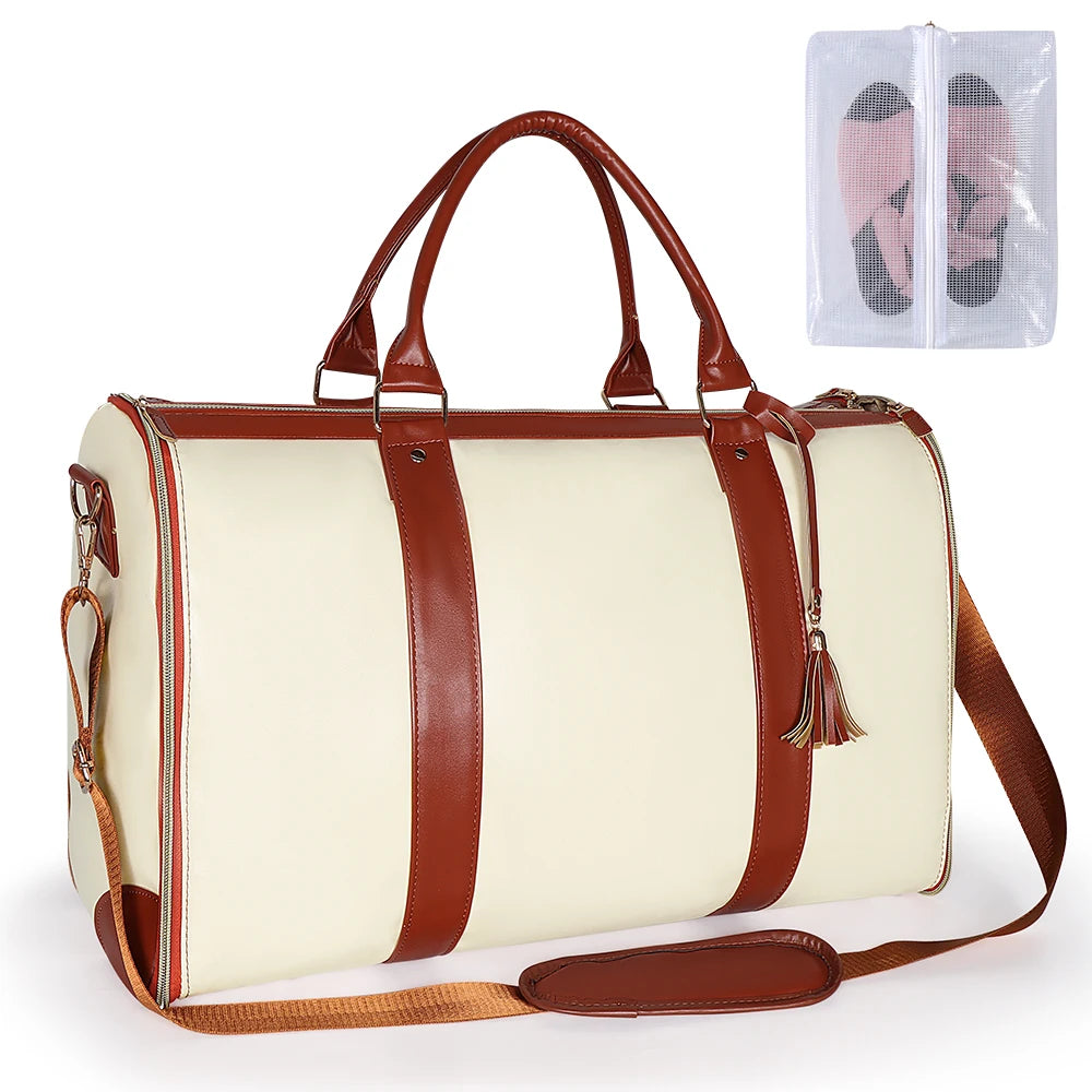 PU Folding Travel Bag – Large Capacity & Multi-Function