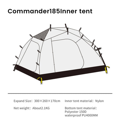 MOBI GARDEN Dome Tent – Waterproof & Windproof Shelter