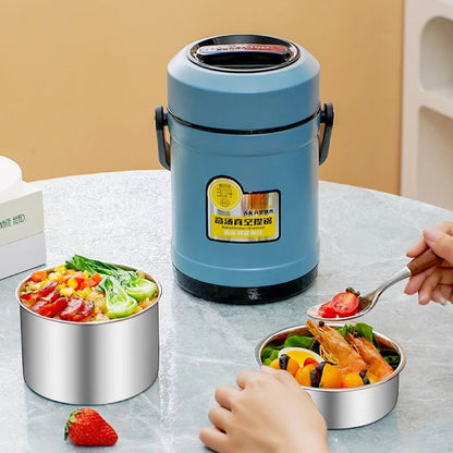 Stainless Steel Insulated Lunch Box Leakproof Large Capacity