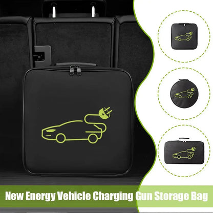 EV Charger Cable Storage Bag – Waterproof Fireproof Case
