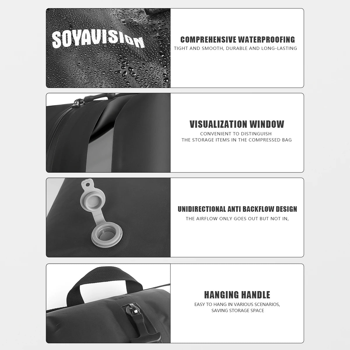 Waterproof Compression Bags – Maximize Packing Space