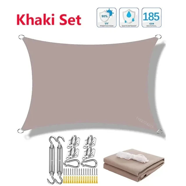 Sun Shade Sail Waterproof Canopy for Outdoor Cooling