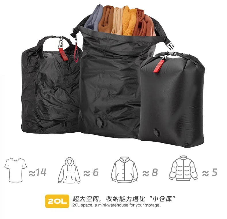 Vacuum Compression Bag for Travel – Save 70% Space