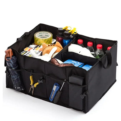 Collapsible Car Trunk Organizer for Easy Gear Storage