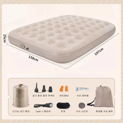 Inflatable Air Mattress Portable Comfort for Camping