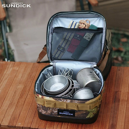 Camping Bowl Storage Bag Keep Cookware Organized