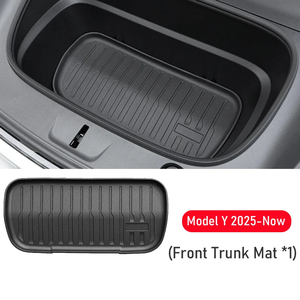 Tesla Model Y Trunk Mats – All Weather Protection