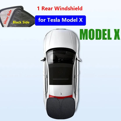 Tesla Window Sunshade – UV Protection for Front & Rear
