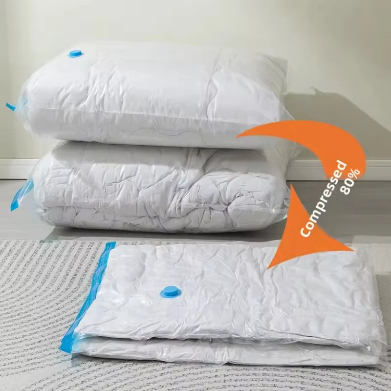 Vacuum Storage Bags Set Save Space Travel Packing