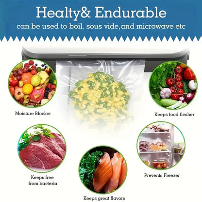 Vacuum Sealer Bags – Airtight Food Storage Solution