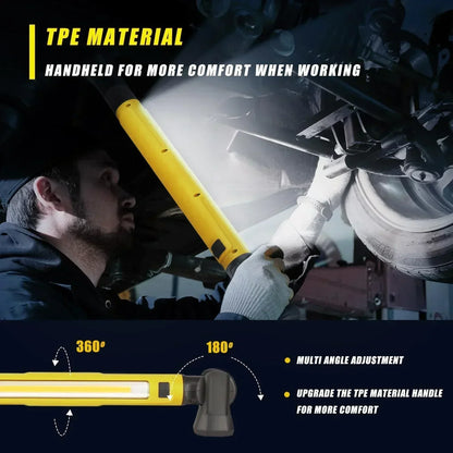 Magnetic Work Light Rechargeable 3000 Lumens Bright
