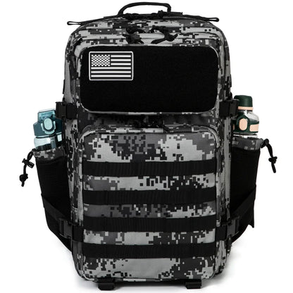 45L Tactical Hiking Backpack Durable MOLLE Storage
