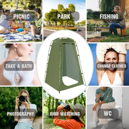 Portable Privacy Shower Tent for Camping Comfort