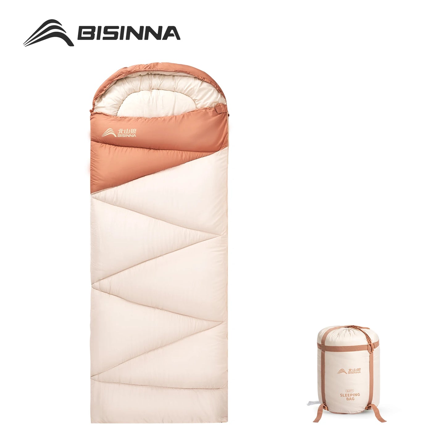 Ultralight Camping Sleeping Bag for All-Season Warmth