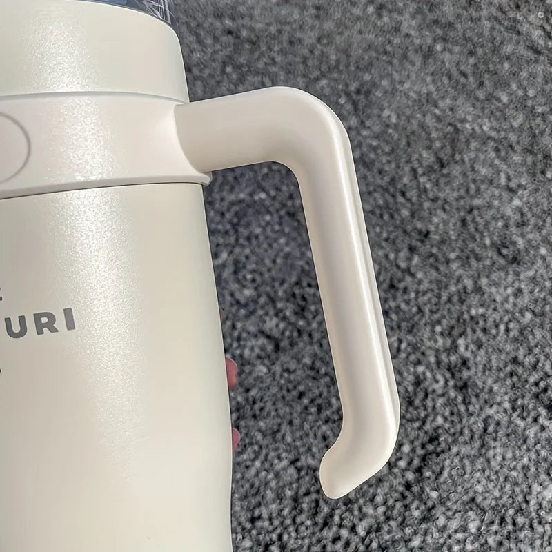 Large Insulated Stainless Steel Water Cup – Keeps Drinks Hot & Cold